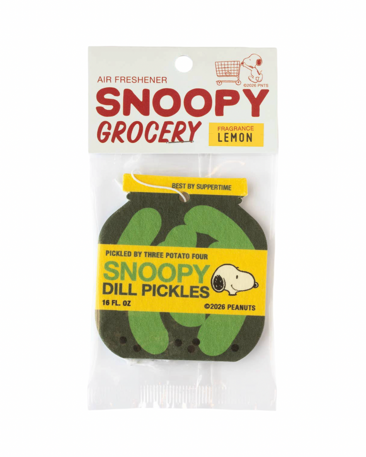 Snoopy Pickle Air Freshener