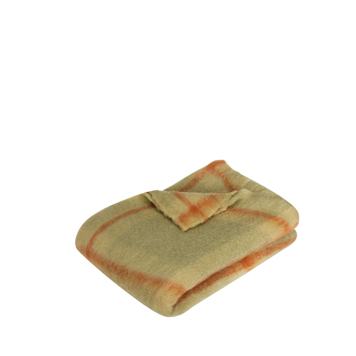 Grid Throw - Yellow/Orange