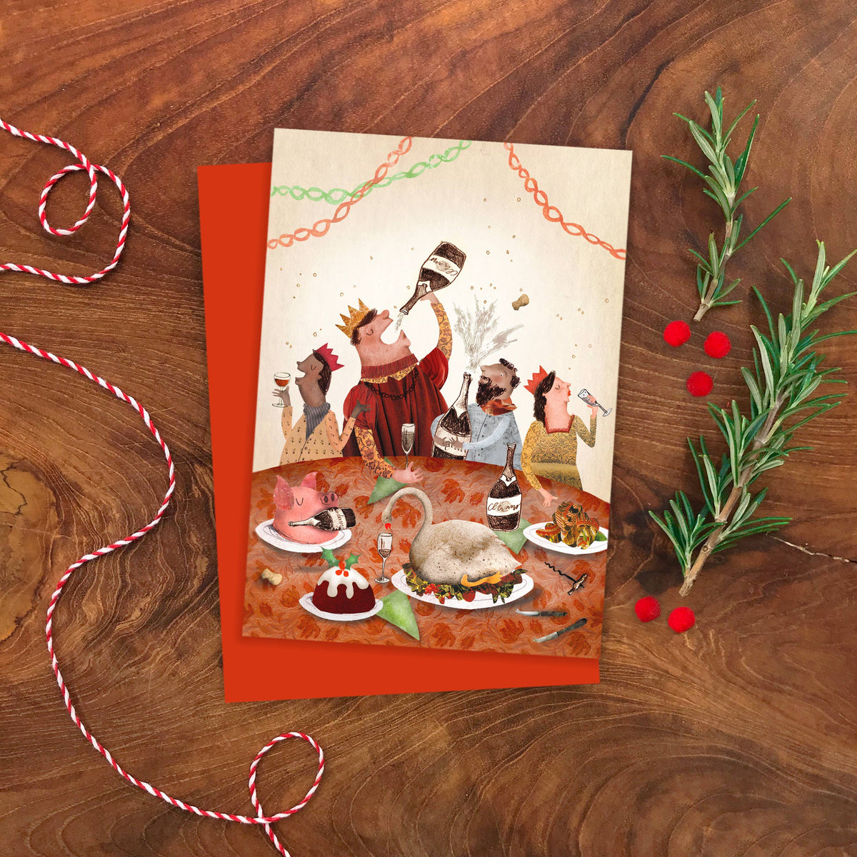 Christmas Scenes - Box 6 Assorted  Cards  ** coming soon ***