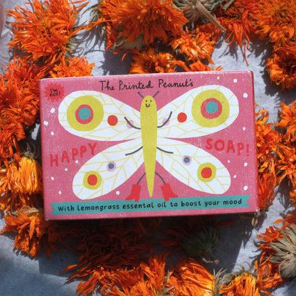 Happy Lemongrass Handmade Soap Bar