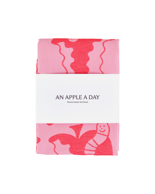 An Apple a Day Tea Towel