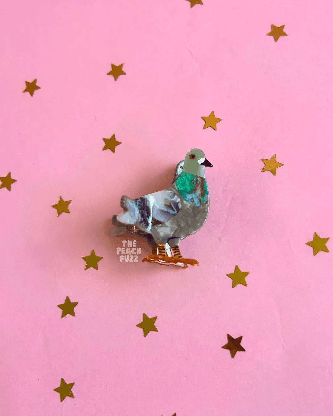 Mini Pigeon Hair Claw