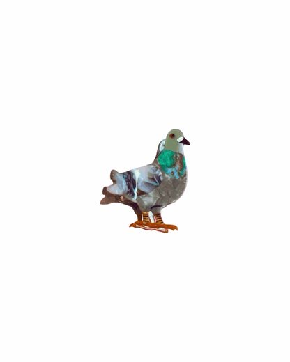 Mini Pigeon Hair Claw