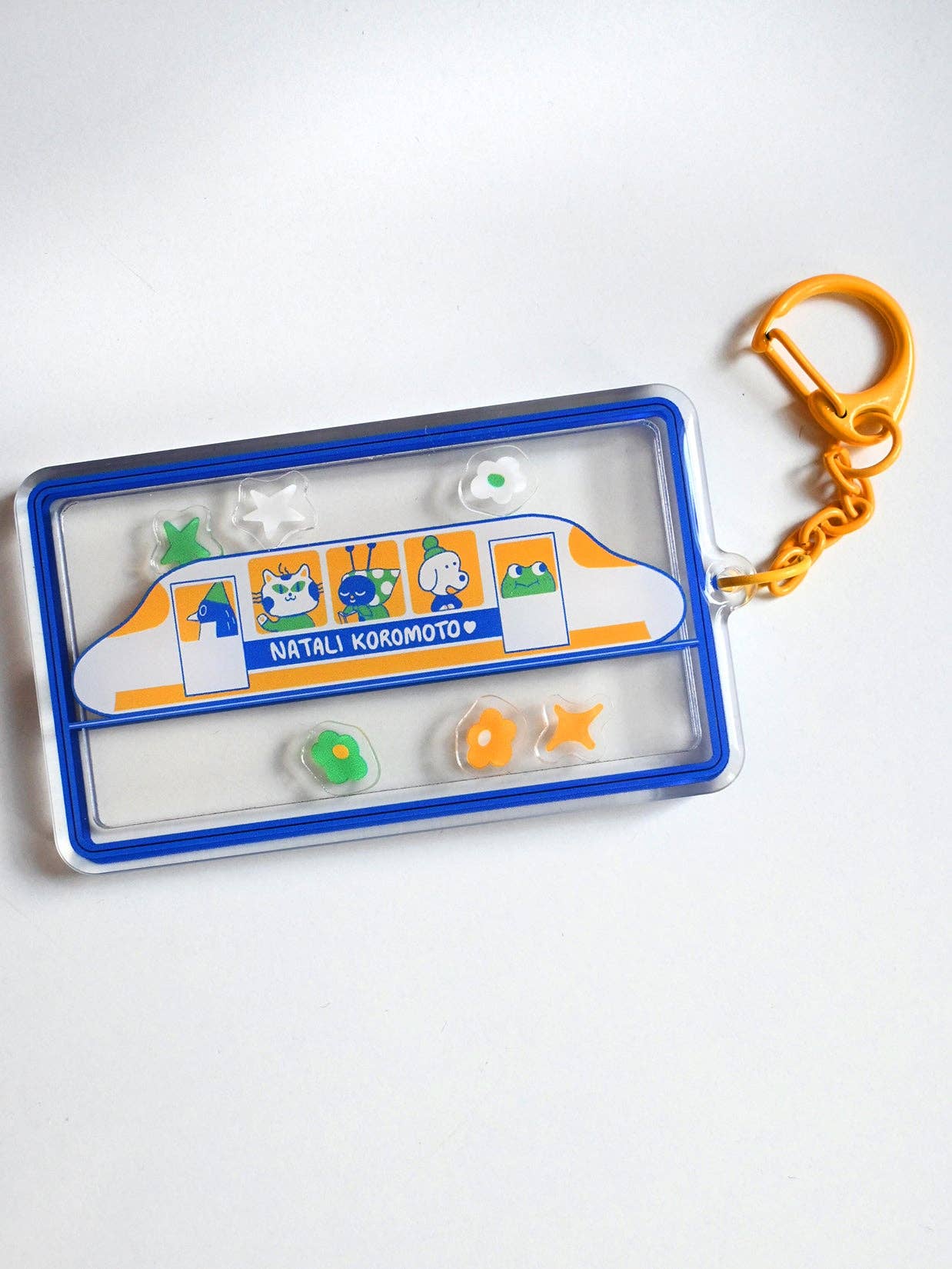 "The Passengers" Shaker Keychain