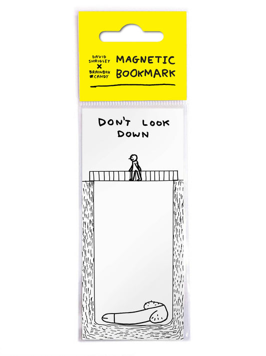 Don't Look Down - Shrigley Magnetic Bookmark