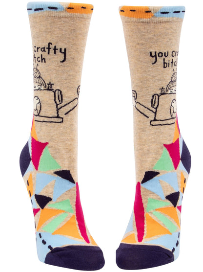 You Crafty Bitch Women's Socks