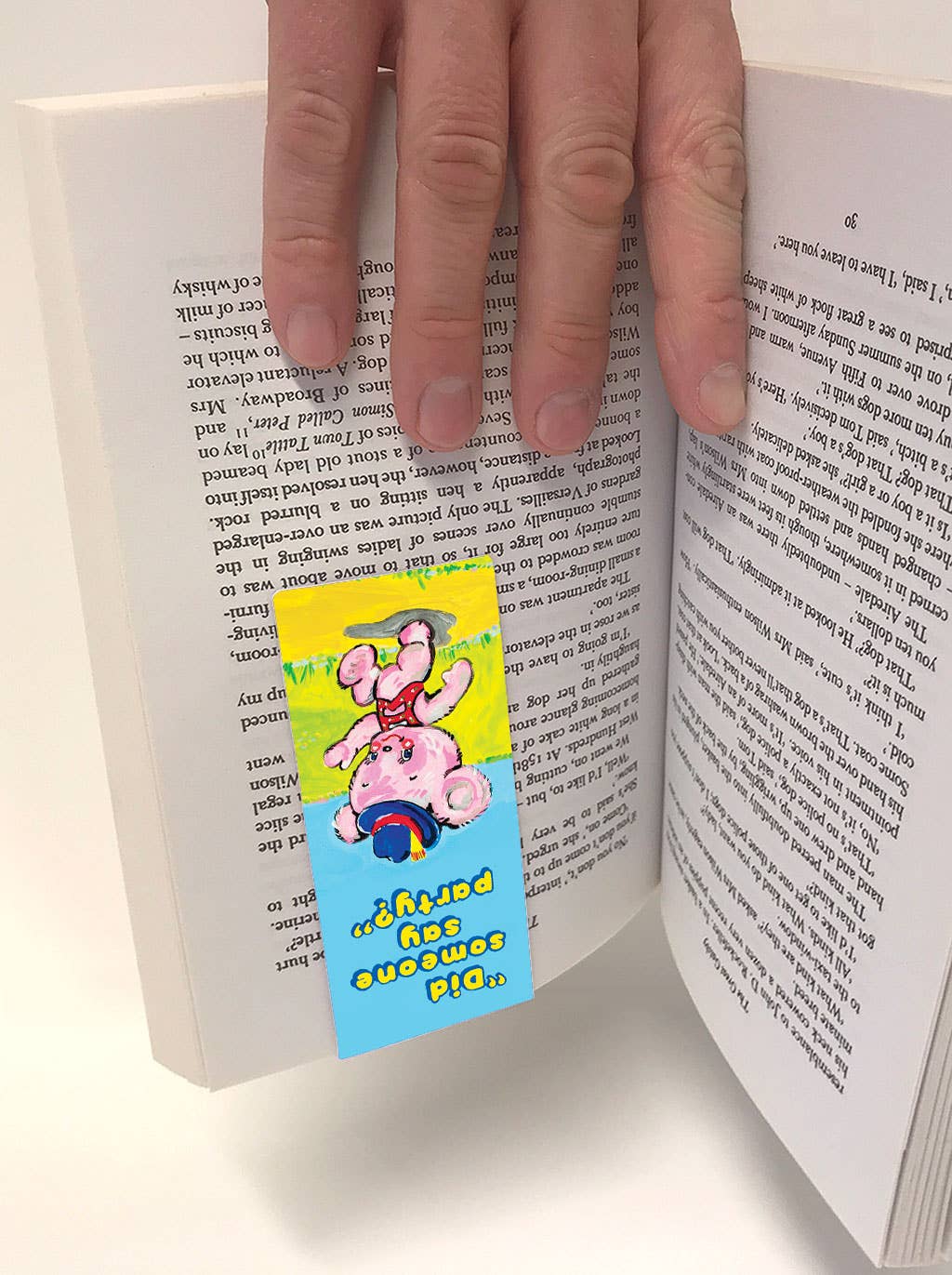 Did Someone Say Party? Magnetic Bookmark