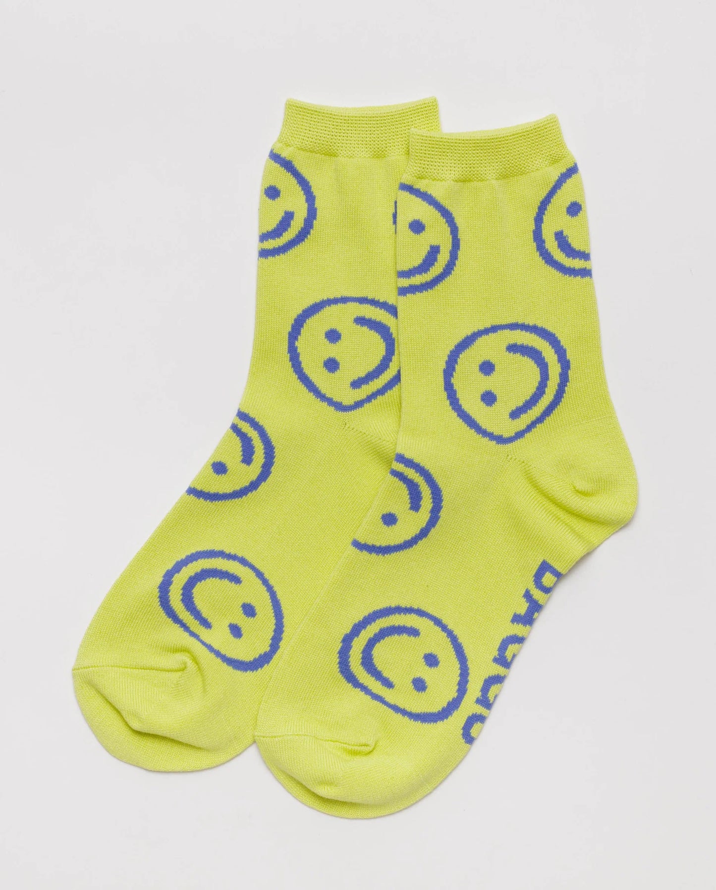 Citron Happy Crew Socks