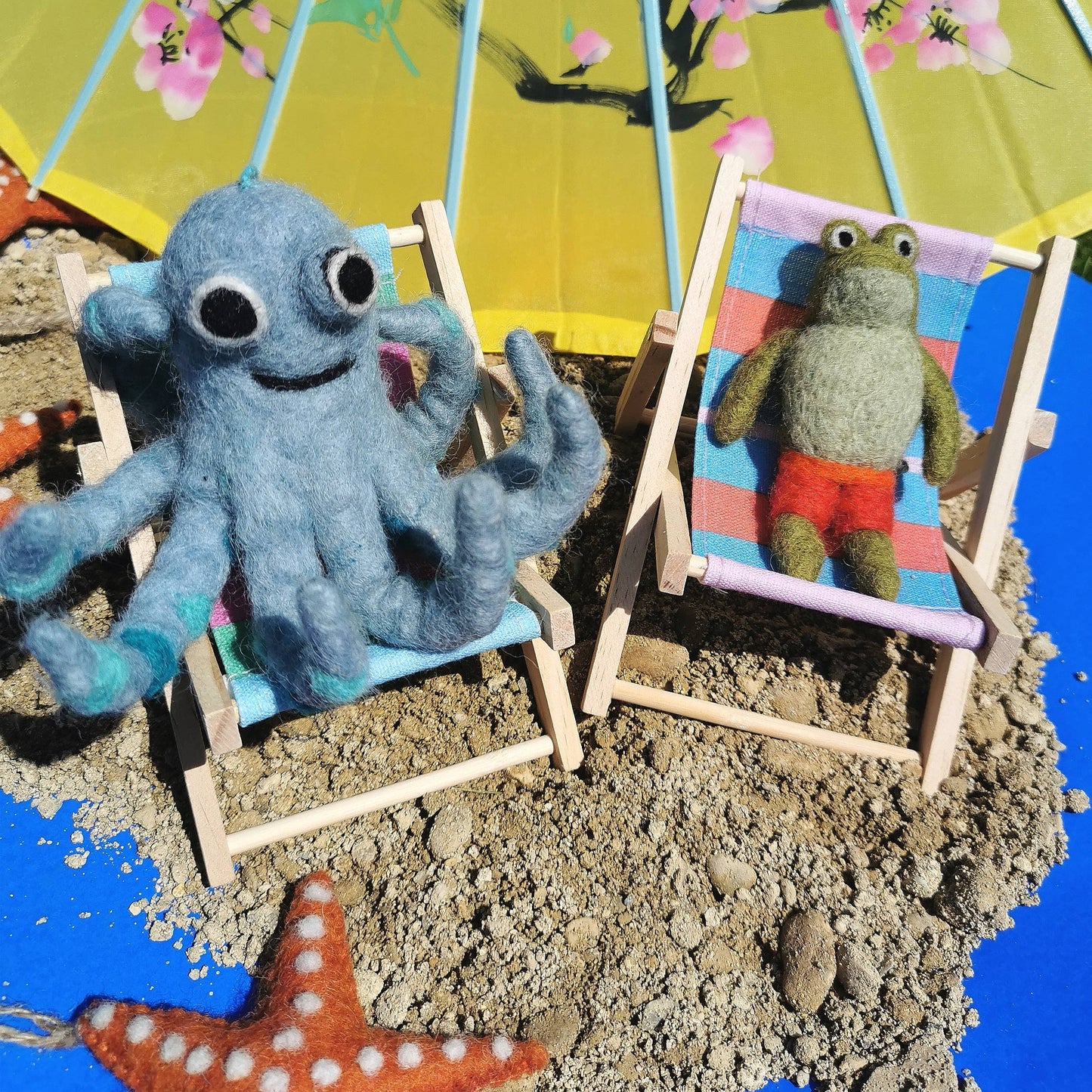 Ollie the Octopus Felt Decoration