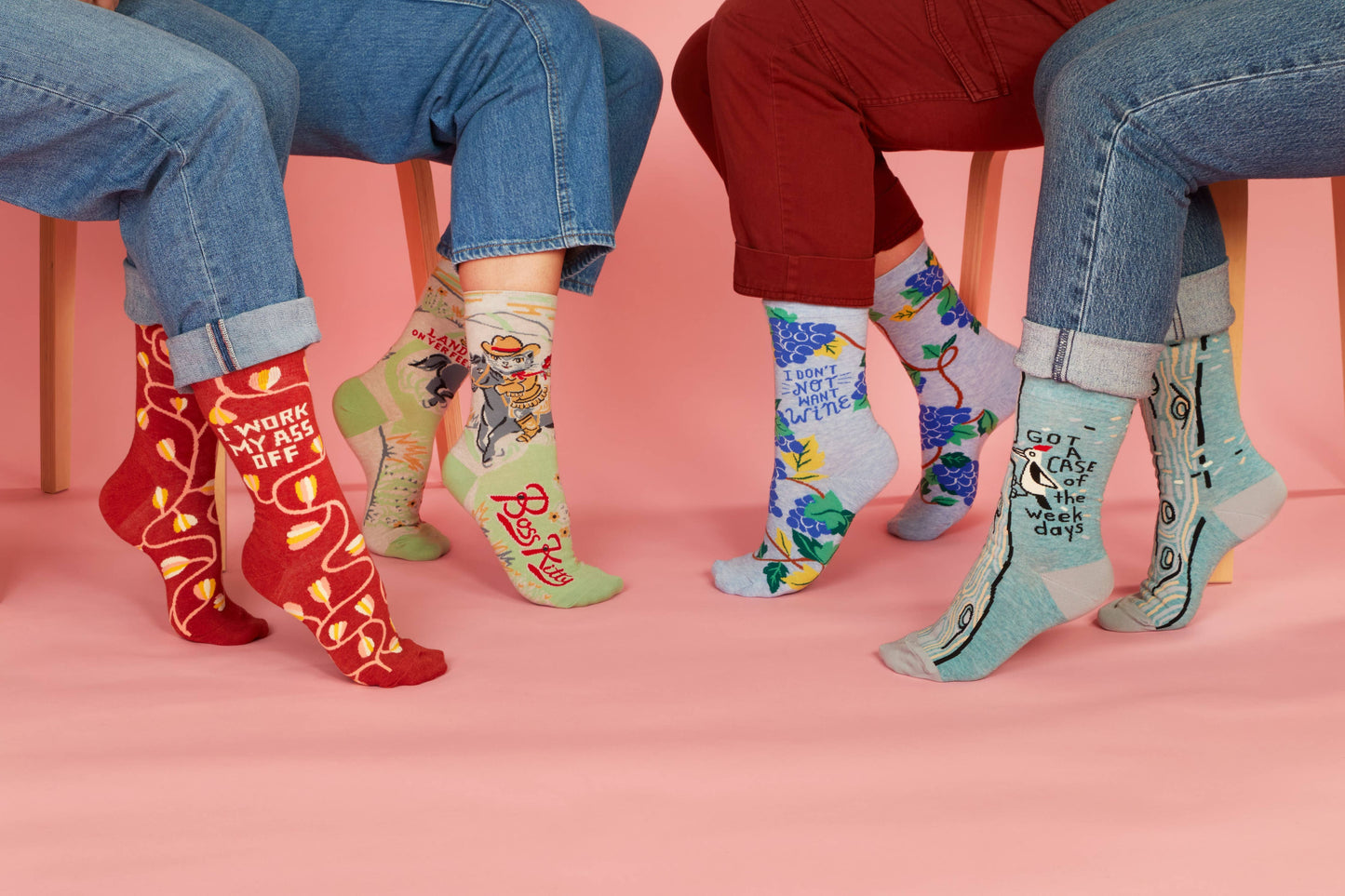 Boss Kitty Women's Crew Socks