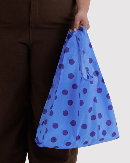 Standard Baggu : Blue Polka Dot