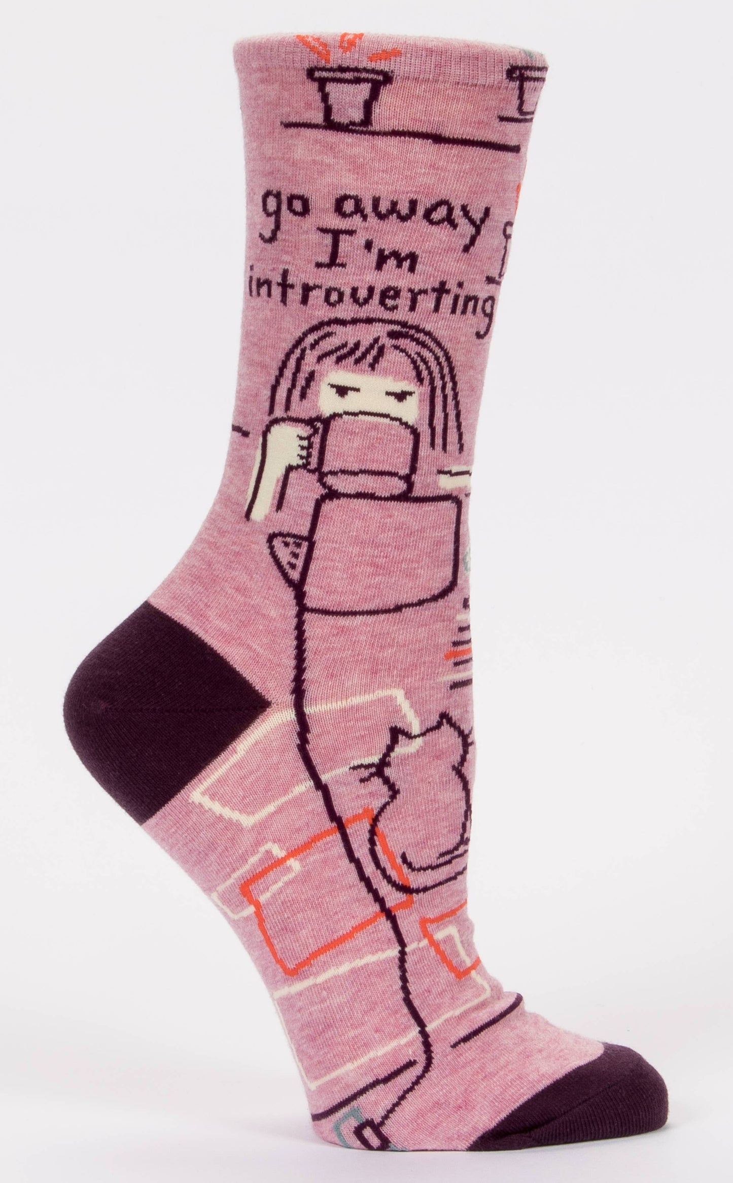 Go Away Introverting Women's Socks