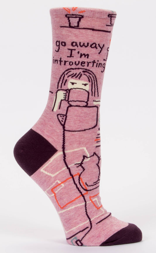 Go Away Introverting Women's Socks