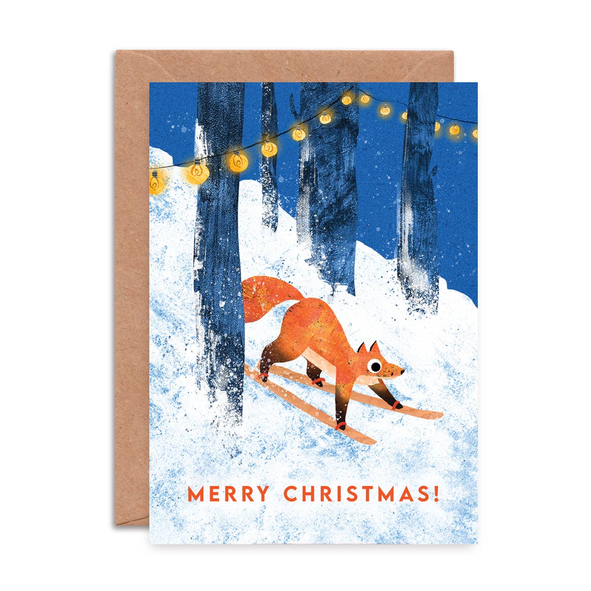 Christmas Snow Scene - Box of 8 Assorted Cards