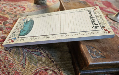 Overwhelmed Medieval Frog Notepad
