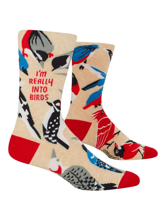 Really Into Birds Men's Socks