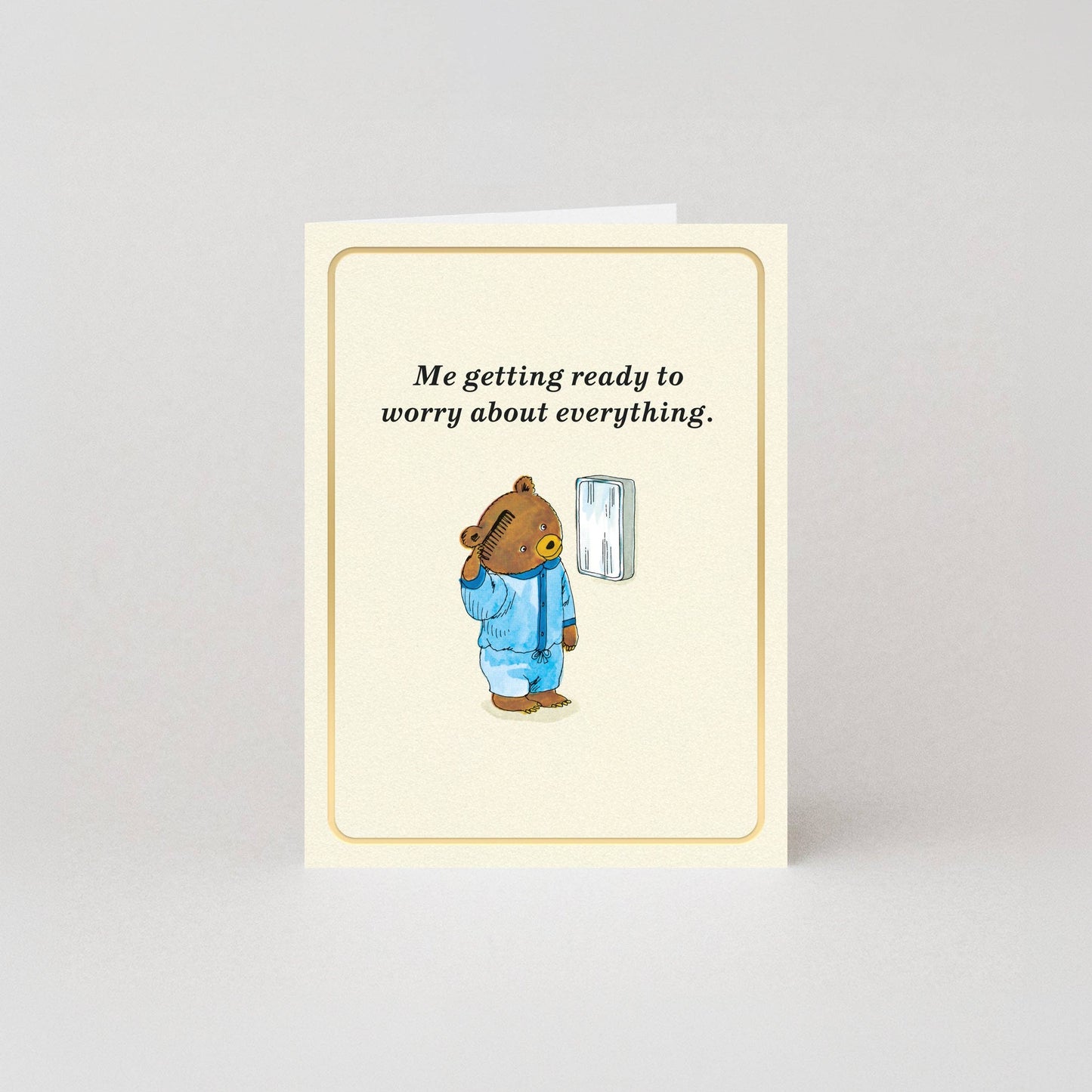Worry Richard Scarry Mini Card