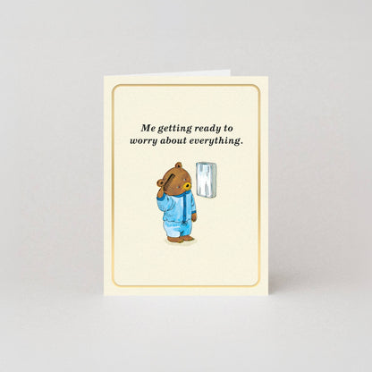 Worry Richard Scarry Mini Card