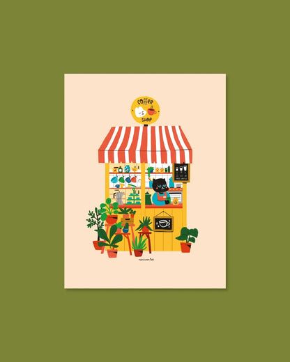 Coffee Shop Print