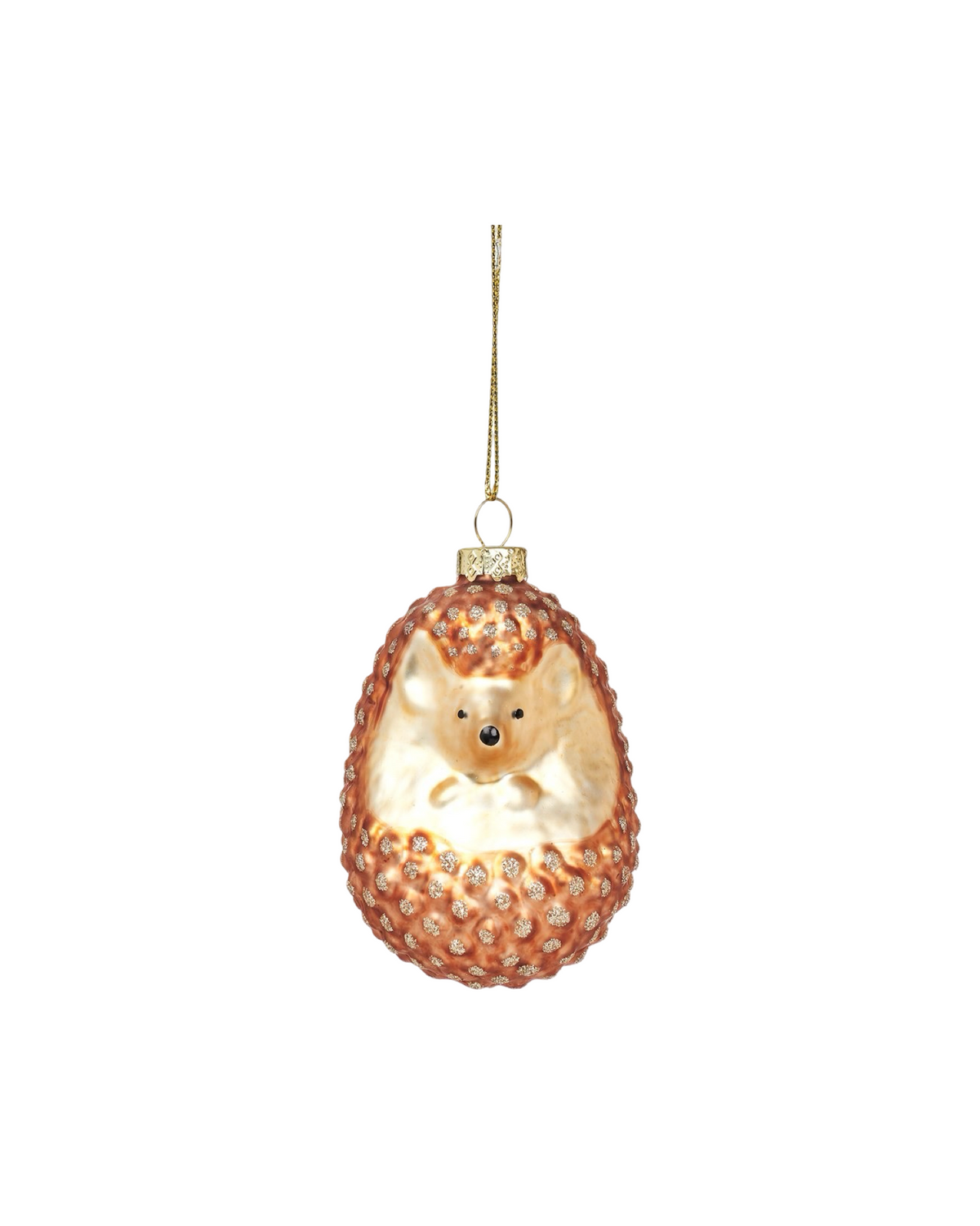 Woodland Hedgehog Shaped Bauble