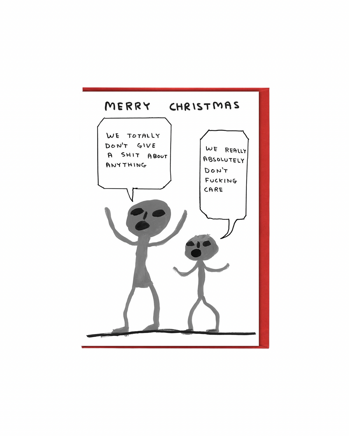 Don't Give a Shit Christmas Card