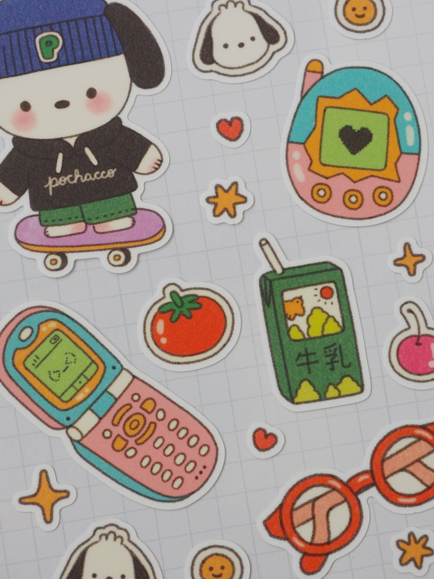 Pochacco Sticker Sheet