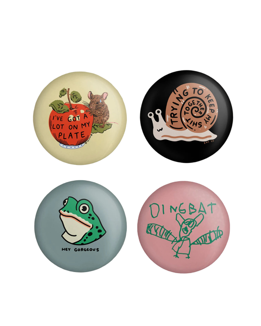 Stay Home Club Magnets