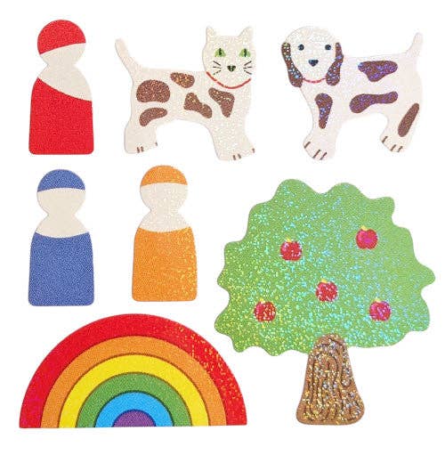 Wooden Toys Sticker Sheet