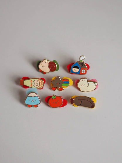 Fuji • enamel pin