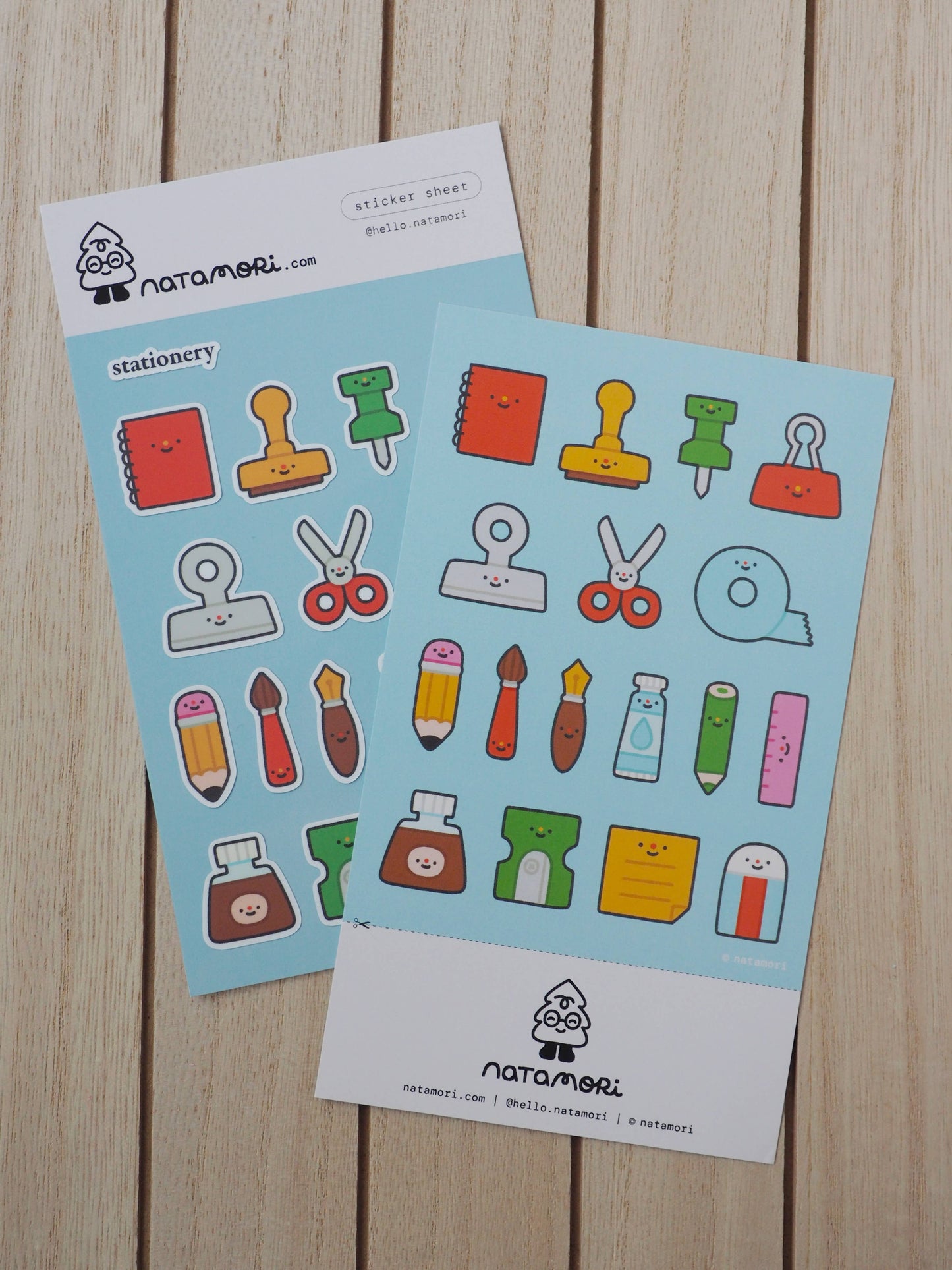 Stationery Sticker Sheet