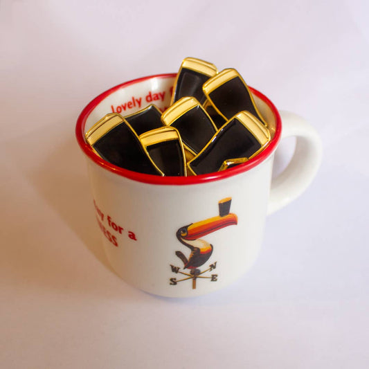 Pint O Plain Enamel Pin