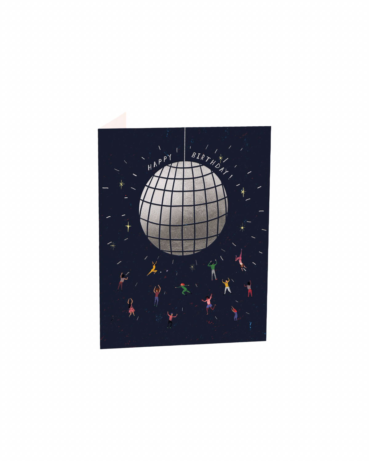 Disco Ball Birthday Card