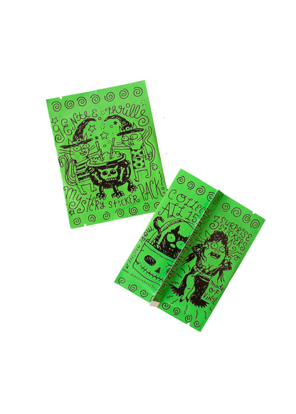 Gentle Thrills Mystery Halloween Sticker Pack