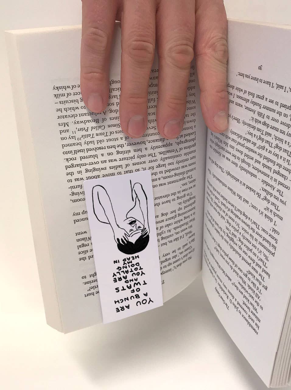 Bunch Of Twats- Shrigley Magnetic Bookmark