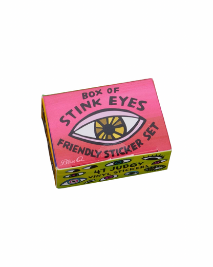 Box Of Stink Eyes Sticker Box