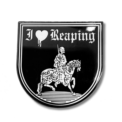 I Heart Reaping Enamel Pin