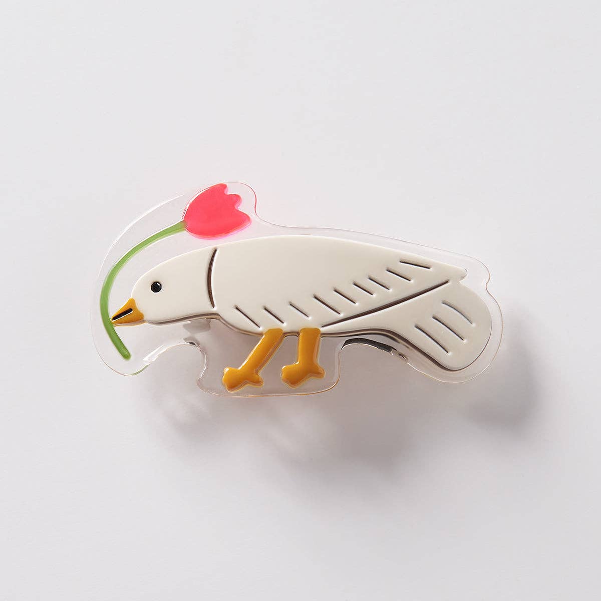 Dove Mini Barrette Hair Clip