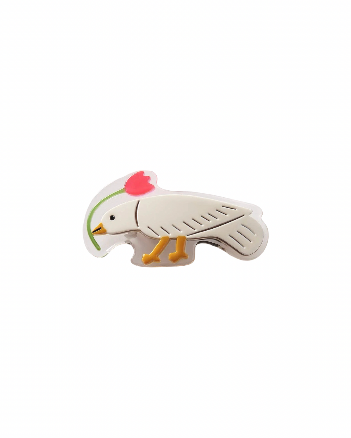 Dove Mini Barrette Hair Clip