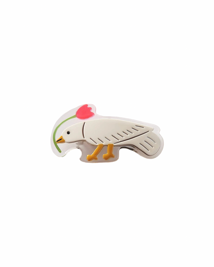 Dove Mini Barrette Hair Clip