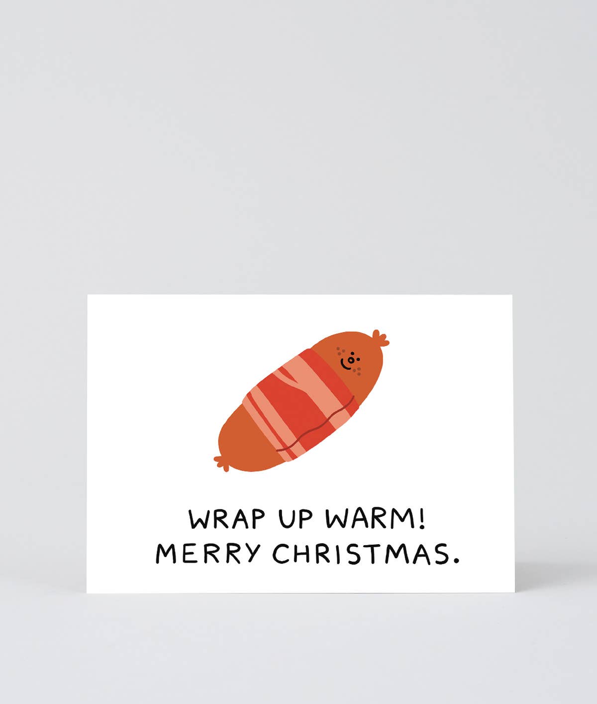 Wrap Up Warm Christmas Card