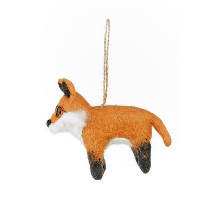 Lennox the Fox Felt Decoration