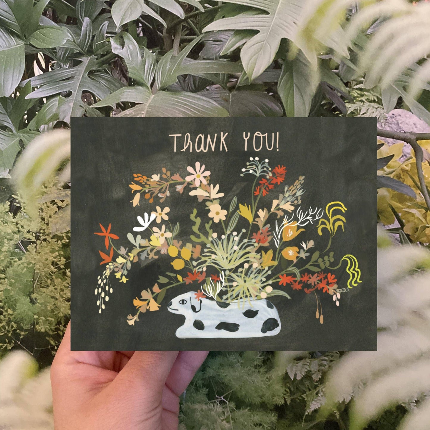 Dalmation Thank You Card
