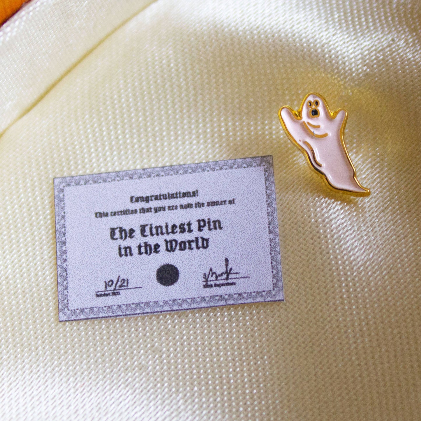 The Tiniest Pin in the World*