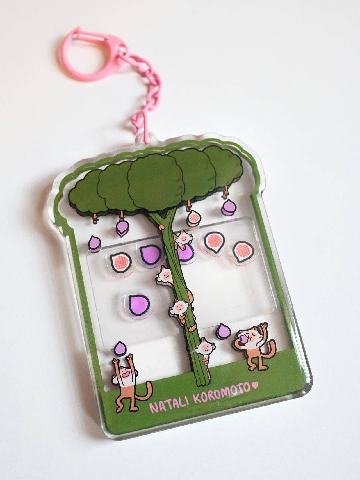 "Fig Feast" Shaker Keychain