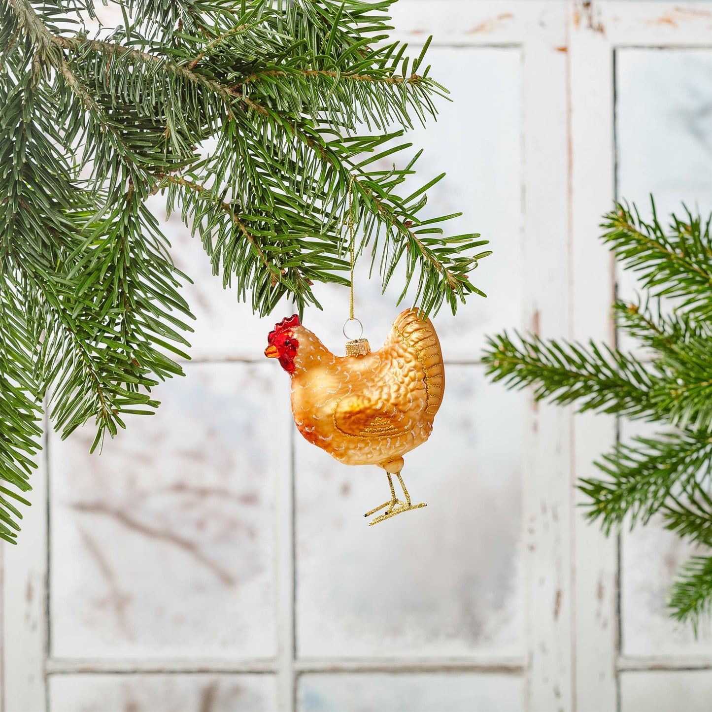 Chicken Shaped Bauble