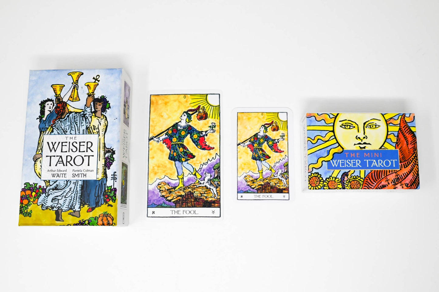 Mini Weiser Tarot: Flashcards / English