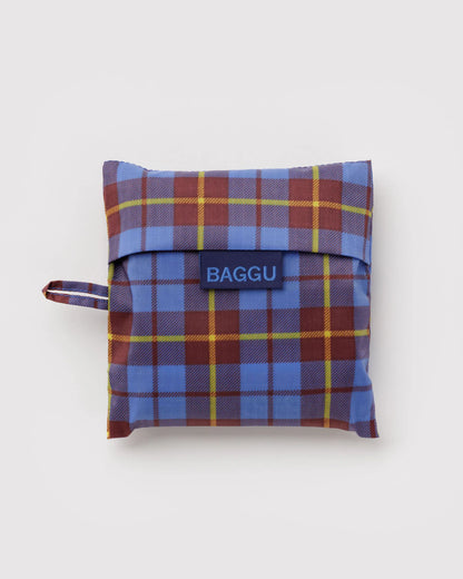 Standard Baggu : Blue Tartan