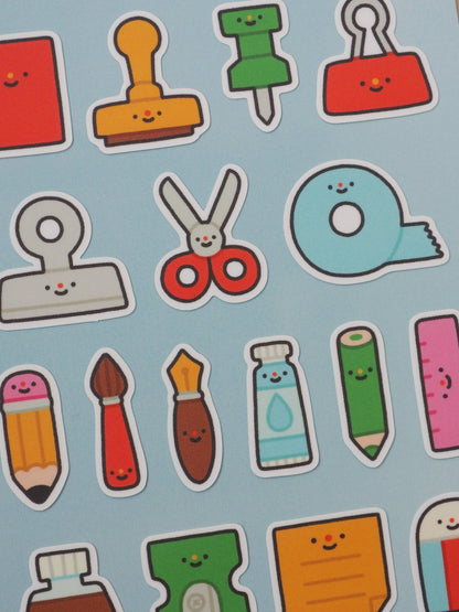 Stationery Sticker Sheet