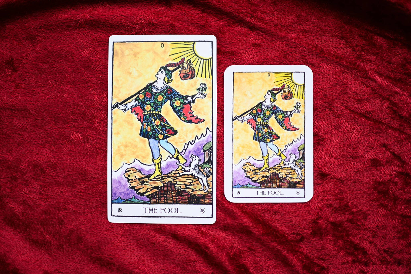 Mini Weiser Tarot: Flashcards / English