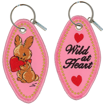 Wild at Heart Keychain